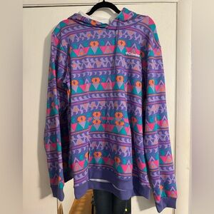 NWT Columbia size L Geometric Hoodie